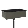 Handgefertigtes Spülbecken aus schwarzem Edelstahl von vidaXL, Sinkt - Ref: Foro24-51517, Preis: 155,85 €, Rabatt: %
