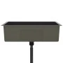 Handmade black stainless steel sink by vidaXL, Sinks - Ref: Foro24-51517, Price: 155,50 €, Discount: %