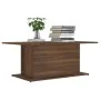 Brauner Eichenholz-Ingenieurtisch 102x55,5x40 cm von vidaXL, Couchtisch - Ref: Foro24-813094, Preis: 51,70 €, Rabatt: %