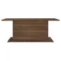 Brauner Eichenholz-Ingenieurtisch 102x55,5x40 cm von vidaXL, Couchtisch - Ref: Foro24-813094, Preis: 51,70 €, Rabatt: %