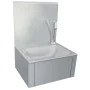 Stainless steel sink with faucet and soap dispenser by vidaXL, Sinks - Ref: Foro24-51114, Price: 222,58 €, Discount: %