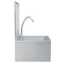 Stainless steel sink with faucet and soap dispenser by vidaXL, Sinks - Ref: Foro24-51114, Price: 222,58 €, Discount: %