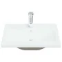 Recessed sink with white ceramic faucet 61x39x18 cm by vidaXL, Sinks - Ref: Foro24-148624, Price: 156,02 €, Discount: %