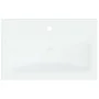 Recessed sink with white ceramic faucet 61x39x18 cm by vidaXL, Sinks - Ref: Foro24-148624, Price: 156,02 €, Discount: %