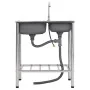 Double bowl camping sink and stainless steel faucet by vidaXL, Sinks - Ref: Foro24-151211, Price: 177,98 €, Discount: %