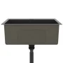 Fregadero hecho a mano de acero inoxidable negro de vidaXL, Fregaderos - Ref: Foro24-51511, Precio: 105,80 €, Descuento: %