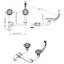 Fregadero encastrable de granito blanco crema de dos cubetas de vidaXL, Fregaderos - Ref: Foro24-141677, Precio: 388,28 €, De...