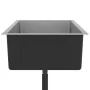 Handmade Stainless Steel Kitchen Sink by vidaXL, Sinks - Ref: Foro24-51516, Price: 123,59 €, Discount: %
