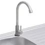 Single bowl camping sink and stainless steel faucet by vidaXL, Sinks - Ref: Foro24-151214, Price: 206,50 €, Discount: %