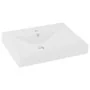 Luxury washbasin with ceramic faucet 60x46 cm matte white by vidaXL, Sinks - Ref: Foro24-147020, Price: 92,55 €, Discount: %