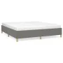Estructura de cama tela gris oscuro 180x200 cm de vidaXL, Camas y somieres - Ref: Foro24-3120978, Precio: 119,38 €, Descuento: %
