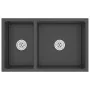 Fregadero de cocina de acero inoxidable de vidaXL, Fregaderos - Ref: Foro24-51562, Precio: 139,59 €, Descuento: %