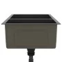 Fregadero de cocina de acero inoxidable de vidaXL, Fregaderos - Ref: Foro24-51562, Precio: 139,59 €, Descuento: %