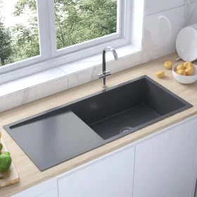 Handmade sink black stainless steel by vidaXL, Sinks - Ref: Foro24-51527, Price: 218,51 €, Discount: %