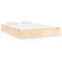 Estructura de cama madera maciza 120x200 cm de vidaXL, Camas y somieres - Ref: Foro24-820047, Precio: 100,05 €, Descuento: %