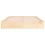 Estructura de cama madera maciza 120x200 cm de vidaXL, Camas y somieres - Ref: Foro24-820047, Precio: 100,05 €, Descuento: %