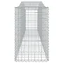 Gabion baskets 15 units, arched shape, iron, 400x50x80/100 cm by vidaXL, Pots and planters - Ref: Foro24-3145952, Price: 2,00...