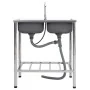 Fregadero de camping doble seno y grifo acero inoxidable de vidaXL, Fregaderos - Ref: Foro24-151212, Precio: 206,74 €, Descue...