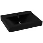 Luxuriöses Waschbecken mit Keramik-Matt-Schwarzem Wasserhahnloch 60x46 cm von vidaXL, Sinkt - Ref: Foro24-147030, Preis: 92,3...