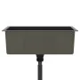 Fregadero hecho a mano acero inoxidable negro de vidaXL, Fregaderos - Ref: Foro24-51505, Precio: 115,19 €, Descuento: %