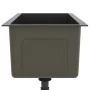 Fregadero hecho a mano acero inoxidable negro de vidaXL, Fregaderos - Ref: Foro24-51505, Precio: 115,19 €, Descuento: %