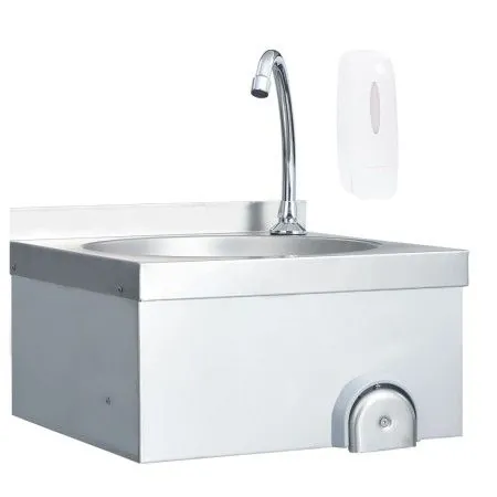Stainless steel sink with faucet and soap dispenser by vidaXL, Sinks - Ref: Foro24-51113, Price: 188,46 €, Discount: %
