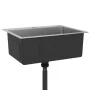Fregadero de cocina hecho a mano de acero inoxidable de vidaXL, Fregaderos - Ref: Foro24-51512, Precio: 113,26 €, Descuento: %