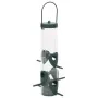 Comederos para pájaros 3 uds verde oscuro 17x17x32 cm de vidaXL, Comederos para pájaros - Ref: Foro24-364828, Precio: 26,75 €...