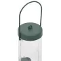 Comederos para pájaros 3 uds verde oscuro 17x17x32 cm de vidaXL, Comederos para pájaros - Ref: Foro24-364828, Precio: 26,75 €...