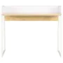 Schreibtisch aus Eiche und Weiß, 90 x 60 x 88 cm von vidaXL, Schreibtische - Ref: Foro24-20265, Preis: 80,11 €, Rabatt: %