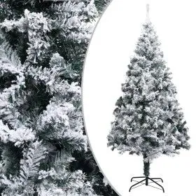 Green artificial Christmas tree with snow 240 cm by vidaXL, Christmas trees - Ref: Foro24-320966, Price: 177,87 €, Discount: %