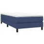 Blue fabric bed frame 90x190 cm by vidaXL, Beds and slatted bases - Ref: Foro24-3120482, Price: 83,10 €, Discount: %