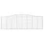 Gabionenkörbe, 25 Stück, Bogenform aus Eisen, 400 x 50 x 120/140 cm von vidaXL, Töpfe und Pflanzgefäße - Ref: Foro24-3145980,...