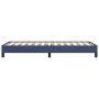 Estructura de cama de tela azul 90x190 cm de vidaXL, Camas y somieres - Ref: Foro24-346686, Precio: 83,01 €, Descuento: %