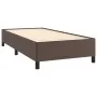Braunes Kunstlederbettgestell 80x200 cm von vidaXL, Betten und Lattenroste - Ref: Foro24-347218, Preis: 95,82 €, Rabatt: %