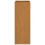 Jardinera de acero corten 32x29x75 cm de vidaXL, Maceteros y jardineras - Ref: Foro24-821553, Precio: 62,35 €, Descuento: %