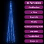 Christmas tree cone 752 LEDs blue 160x500 cm by vidaXL, Christmas trees - Ref: Foro24-328725, Price: 92,14 €, Discount: %