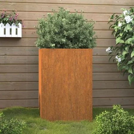Pflanzgefäß aus Cortenstahl, 52 x 48 x 75 cm von vidaXL, Töpfe und Pflanzgefäße - Ref: Foro24-821555, Preis: 71,86 €, Rabatt: %