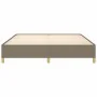 Estructura de cama de tela gris taupe 160x200 cm de vidaXL, Camas y somieres - Ref: Foro24-3120973, Precio: 160,72 €, Descuen...