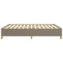 Estructura de cama de tela gris taupe 160x200 cm de vidaXL, Camas y somieres - Ref: Foro24-3120973, Precio: 160,72 €, Descuen...