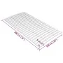 Somier de láminas con 24 listones 100x200 cm de vidaXL, Camas y somieres - Ref: Foro24-340078, Precio: 50,03 €, Descuento: %