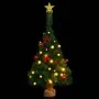 Árbol de Navidad preiluminado con luces y bolas verde 64 cm de vidaXL, Arboles de navidad - Ref: Foro24-321505, Precio: 22,37...