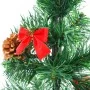 Árbol de Navidad preiluminado con luces y bolas verde 64 cm de vidaXL, Arboles de navidad - Ref: Foro24-321505, Precio: 22,37...