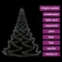 Wall tree with metal hook 720 cold white LEDs 5 m by vidaXL, Hoses and string lights - Ref: Foro24-328645, Price: 35,54 €, Di...