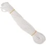 Yellow and white HDPE balcony awning 90x400 cm by vidaXL, Umbrellas - Ref: Foro24-310889, Price: 15,77 €, Discount: %