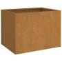 Jardinera de acero corten 62x47x46 cm de vidaXL, Maceteros y jardineras - Ref: Foro24-821558, Precio: 58,44 €, Descuento: %