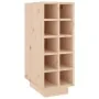 Solid pine wood wine rack 23x34x61 cm by vidaXL, Wine racks - Ref: Foro24-820971, Price: 65,28 €, Discount: %
