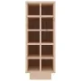 Solid pine wood wine rack 23x34x61 cm by vidaXL, Wine racks - Ref: Foro24-820971, Price: 65,28 €, Discount: %