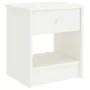 Mesita de noche madera maciza de mango blanco 35x30x40 cm de vidaXL, Mesitas de noche - Ref: Foro24-322222, Precio: 37,90 €, ...