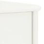 Solid white mango wood bedside table 35x30x40 cm by vidaXL, Nightstands - Ref: Foro24-322222, Price: 37,90 €, Discount: %